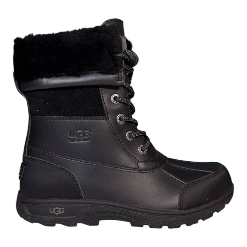 NEW UGG kid's butte ii cwr winter boot in black